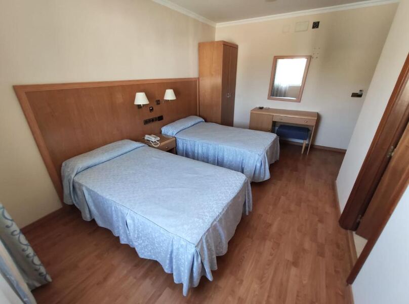 Hotel room interior